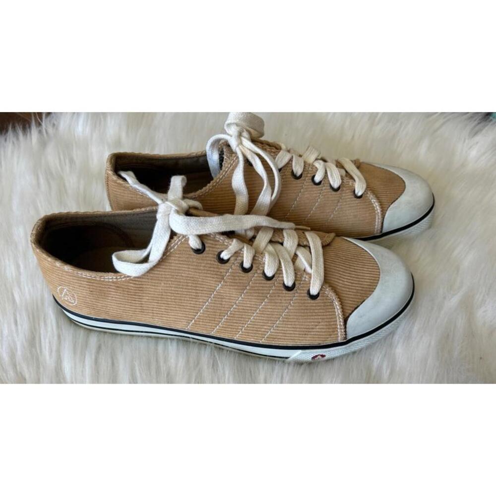 Airwalk Women's Shoes Size 10 - Tan  Corduroy 90’s Vintage Rare Y2K